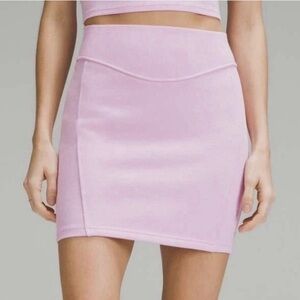 Lululemon High Rise Scuba Mini Skirt XL NWT